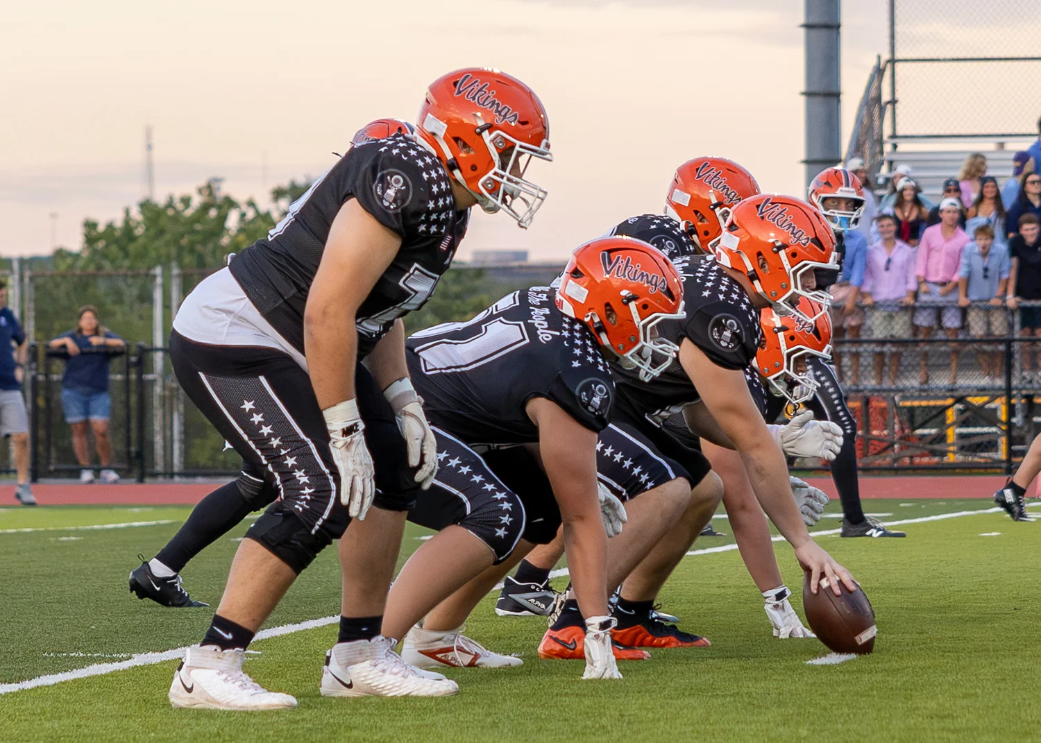 OLine ready for the play