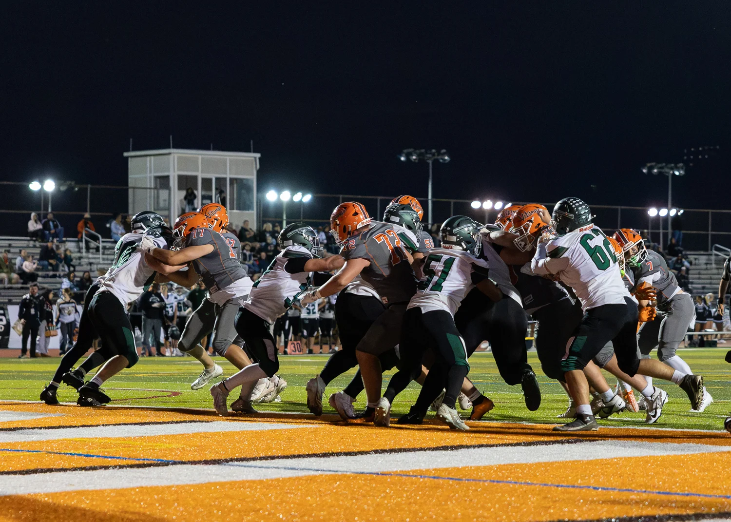 Getting a push to the goal line